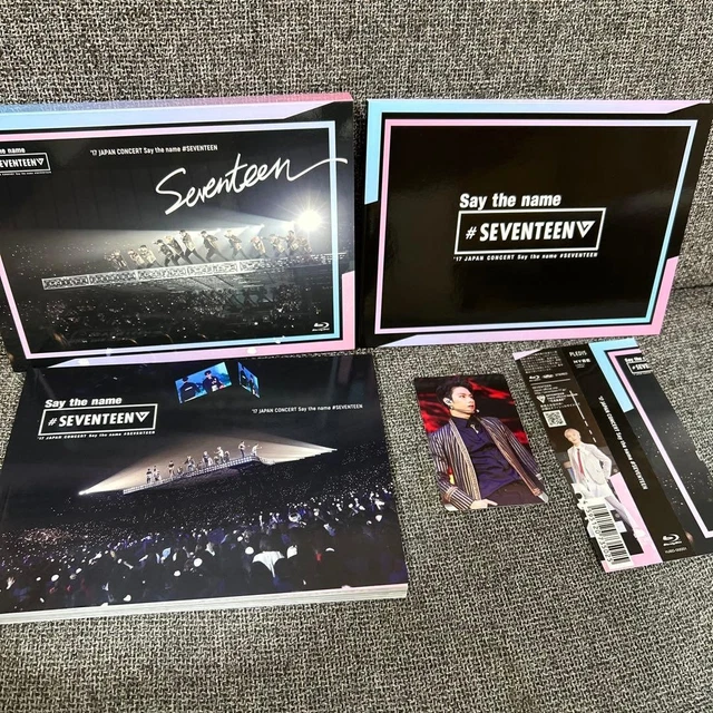 SEVENTEEN SAY THE Name Japan Tour Blu-ray 120min Making Japan EUR