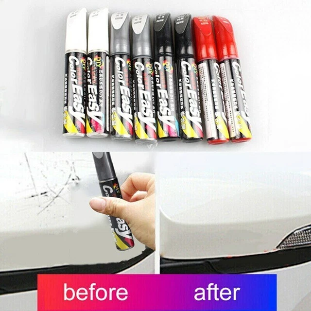 DIY AUTO PAINT Repair Pen Brush Car Clear Scratch Remover Touch Up Pens
