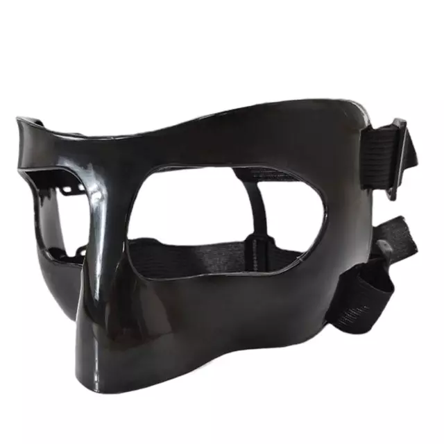 Basketball Mask Adults Mask for Broken Nose Adjustable Strap Face Nose Guard