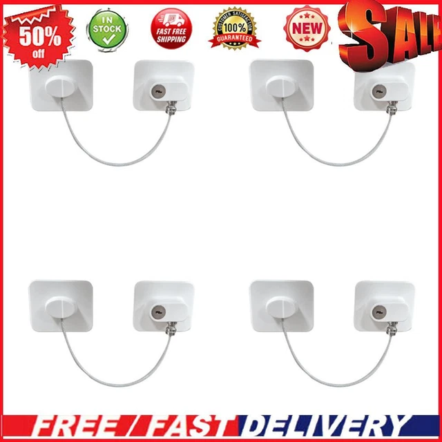 Universal Door Limiter Aluminum Alloy Door Lock for Child Kids Protective Device