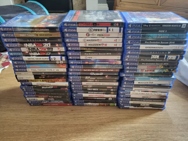 Sony Playstation 4 Games, With Free Postage