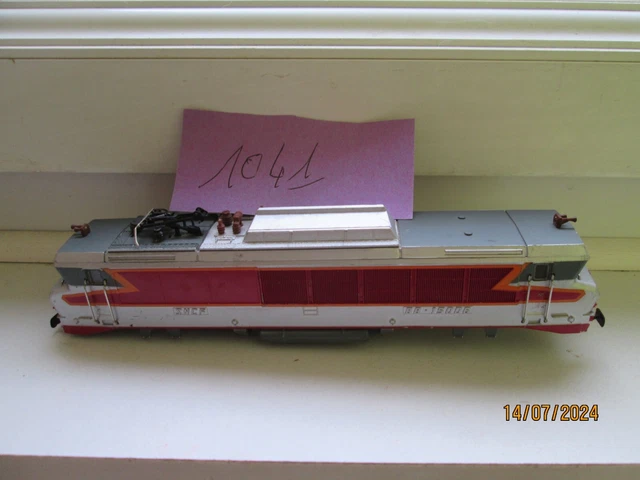 Caisse De Locomotive électrique Jouef CC 15005 - Toit Gris, Bon état, Occasion