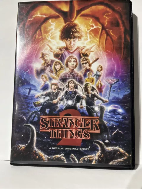 STRANGER THINGS Netflix Series FYC 4 DVD Untested Season 9 Episodes Pre-owned