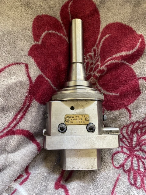 Chandler-Duplex Model #1-1/2 Boring Facing Head for Milling Machine R8 Shank