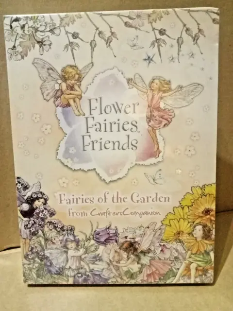 Juego de 3 discos Crafters Companion Flower Faries Friends of the Garden DVD ROM CDROM