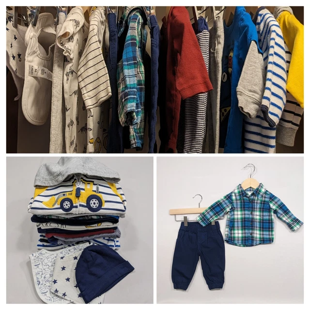 LOT Beautiful Baby Boy Clothes 6 Months Basics Outfits AUTUMN BUNDLE