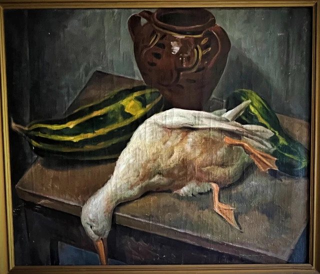 Quadro Antico Di Caccia