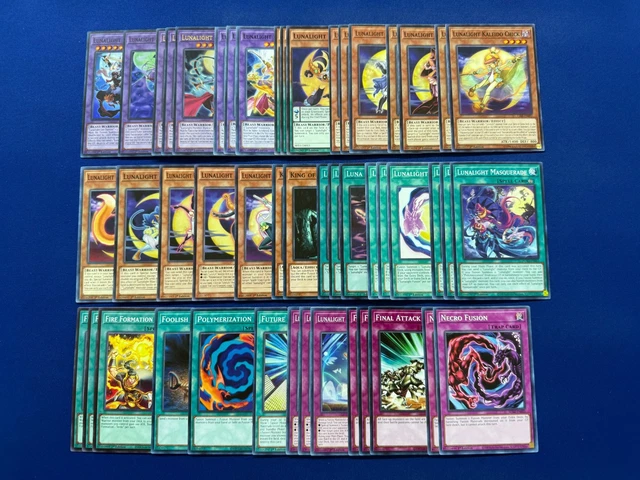 YU-GI-OH! ARC-V - Celina's Complete Lunalight Fusion Deck $44.99 - PicClick