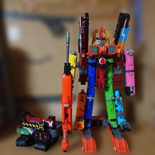 Sentai Roro TRAIN SENTAI TOQGER Transformation Item Robo Set EUR 247,45 - PicClick FR