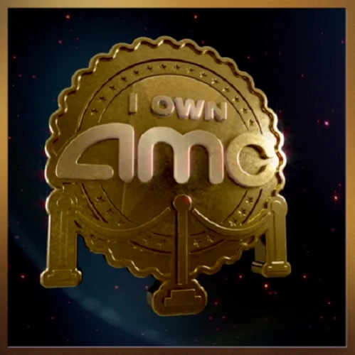 Very Rare I Own Amc Nft Shareholder Limited Edition  Wax Wallet Animated L@@K !!