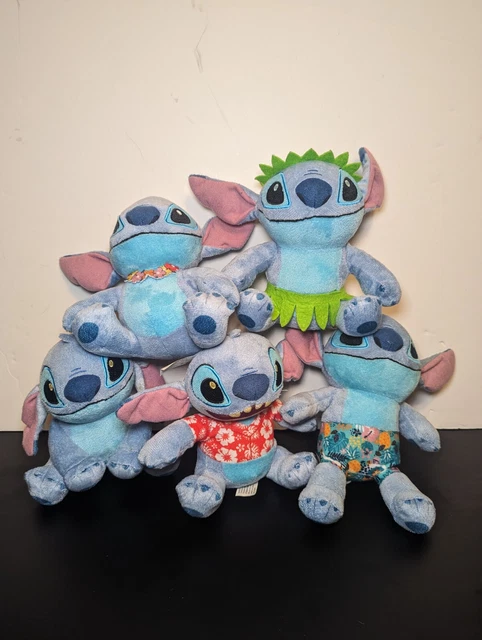 Stich 7 DISNEY STITCH 7” Plush Dolls Stuffed Animal Lot Of 5! £20.75 - PicClick UK