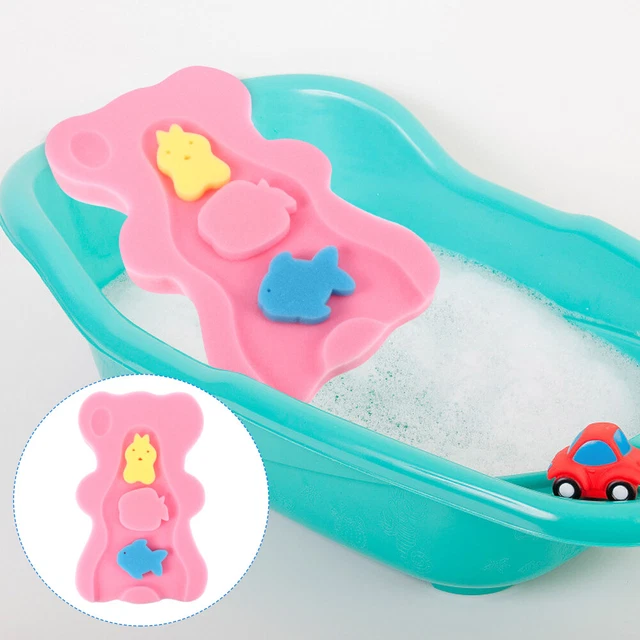 Infant Bath Cushion Anti Skid Bathing Mat Baby Sponge Bathtub