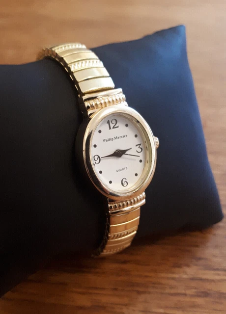 PHILIP MERCIER LADIES WRIST WATCH Model Number S565S New Battery