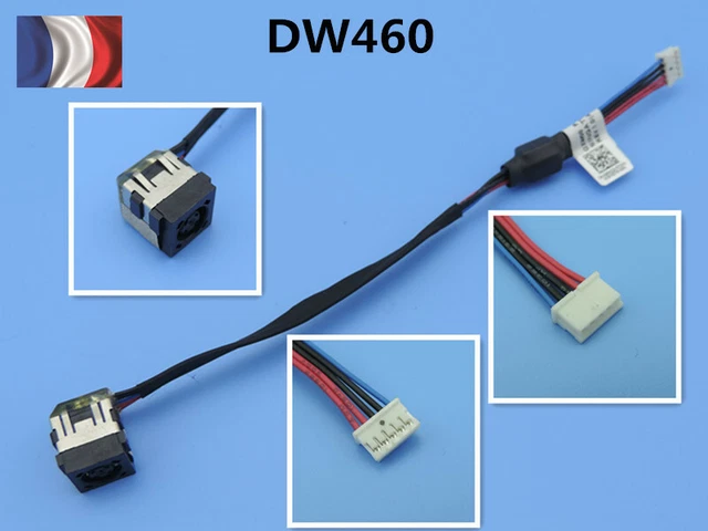 18 cm CONNECTEUR DC POWER JACK POUR DELL DC30100H200 DC30100H300 DC30100H400