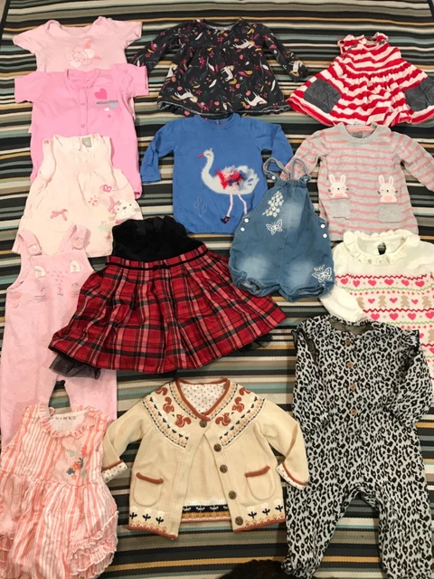 Pacchetto abito abito bambina 6-9 mesi 🙂