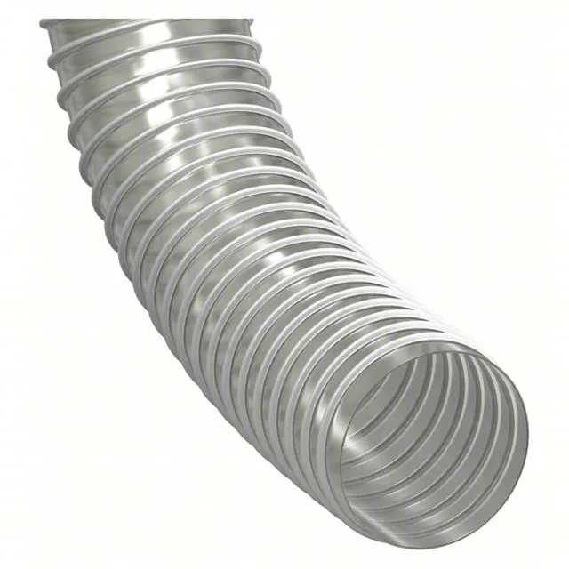 Hi-Tech Duravent 6 in Ducting Hose, 6 in Id, 25 Ft. L, Urethane 0338-0600-0001