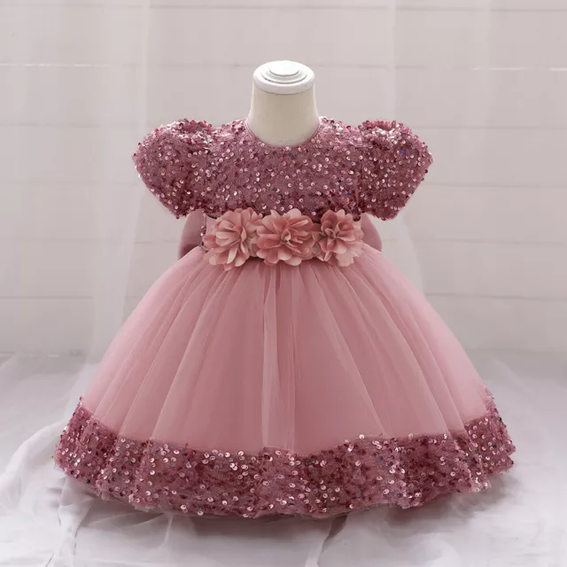 YUANBOO Formal Girl Princess Dress Christmas Dress Girl Party Gown Backless  Kids Girls Prom Party Dress New Year Children's Clothing (Color : Pink1,  Kid Size : 8) : : Fashion