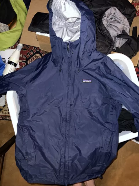 Patagonia Rain Jacket Torrentshell 3L Navy Men’s Medium; Backpacking, Kayaking