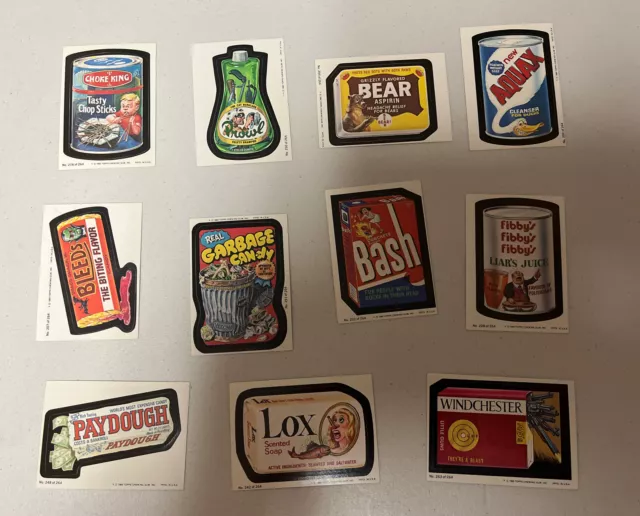 https://www.picclickimg.com/Z70AAOSwf7RlED~v/1980-Topps-Wacky-Packages-Lot-of-11.webp