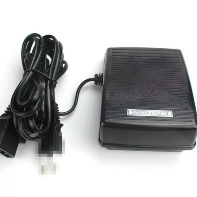 Foot Control Pedal 200-240V 50Hz & Power Cord For SINGER Janome Sewing Machine C