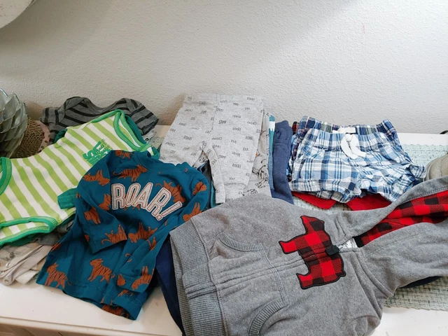 Baby Boy Clothes, Pants Onesies Jackets Shorts NB, 0-3, 6-9
