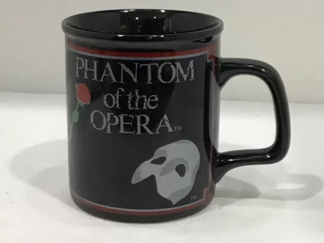 Enesco Phantom of the Opera 1988 Ceramic Coffee Mug