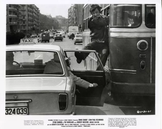 *Jean-Paul Belmondo le casse Henri Verneuil photo vintage argentique US