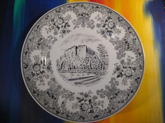 Raaseporin Rauniot Raseborgs Ruiner Castle Decorative Plate 'Arabia' of Finland