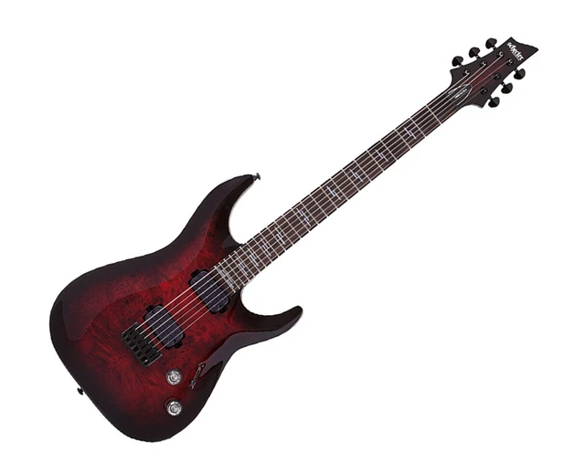 Schecter Omen Elite-6 Black Cherry Burst - Used