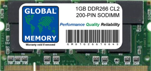 Barrette Mémoire RAM 1 Go DDR1 PC-2700 Pour Portable Compaq Presario R3000 R4000 V2000 - Neuf