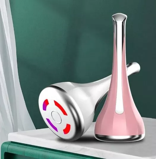 New 3 In1 Ultrasonic Ion Microcurrent Introduce Woman Lifting And Firming Facial 2