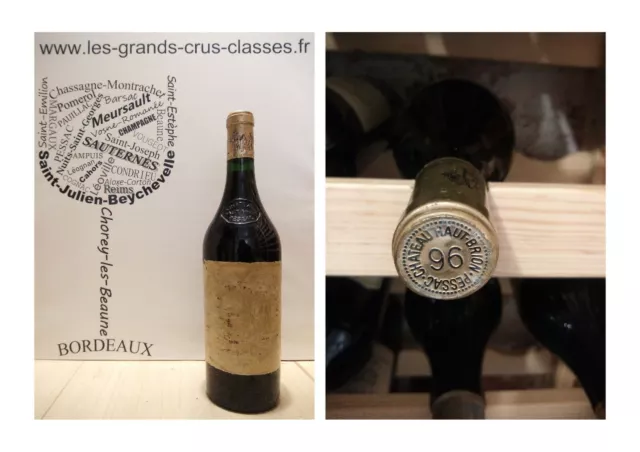 Château Haut-Brion 1996 - 1er Grand Cru Classé - Pessac-Léognan - Rouge