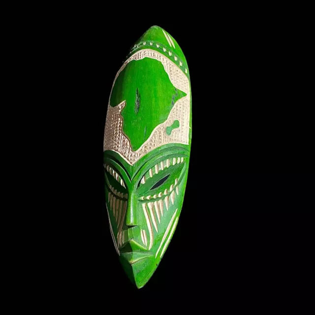 African masks antiques tribal Face Carved wooden art masks Ghana Mask-7917