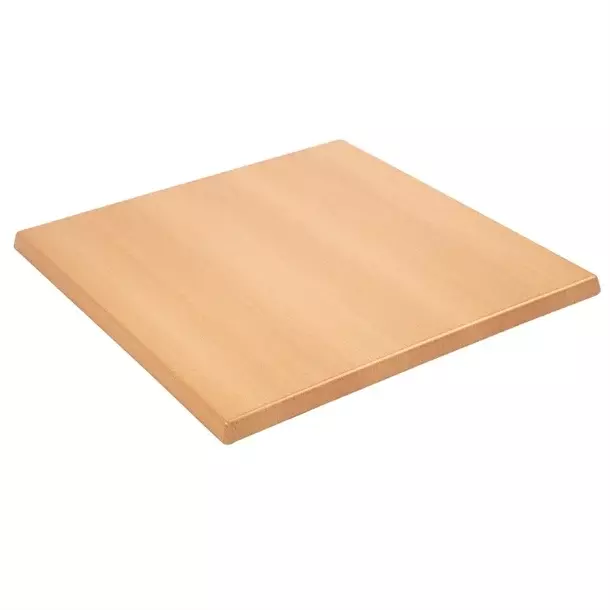 Indoor Table Top 600mm Square Beech Bolero Cafe Restaurant Furniture 2