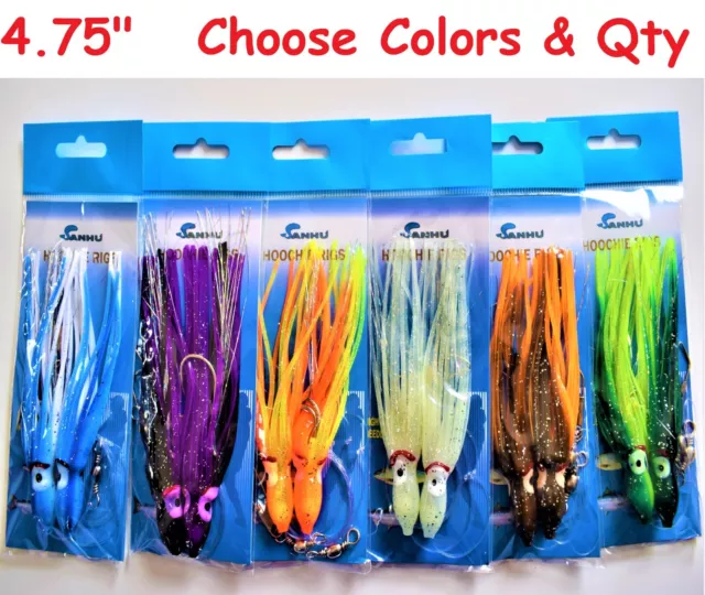 2.5,3,4,5,6,7 6,8,10,12,15,18CM Soft Octopus Squid Rubber Skirts