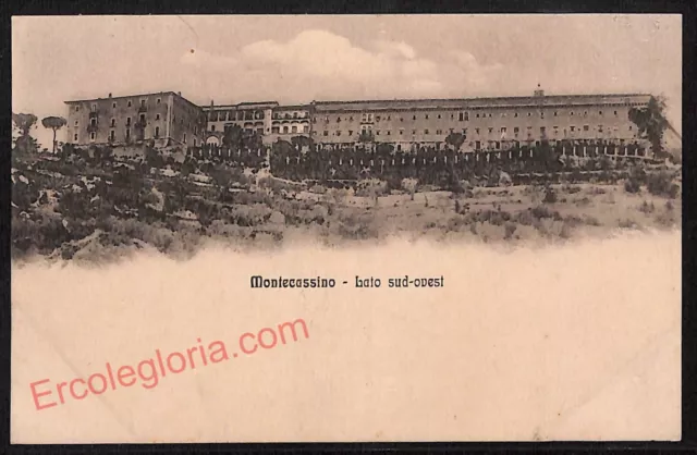 ag0702 - CARTOLINA D'EPOCA - Frosinone Provincia - Montecassino