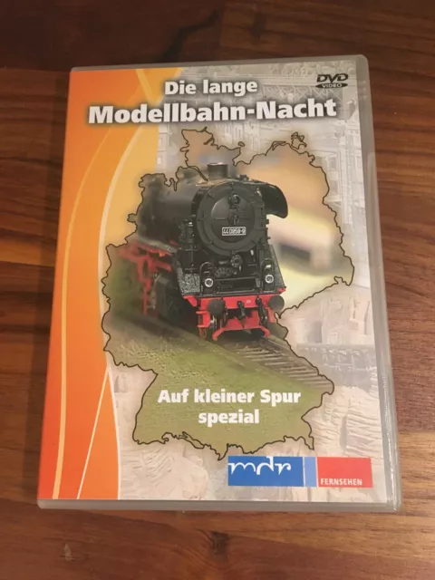 "Die lange Modellbahn-Nacht" Auf kleiner Spur spezial, DVD vom mdr, ca. 170 min.