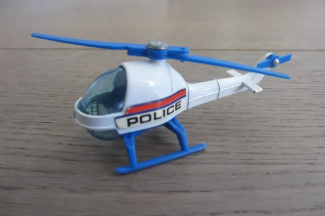 CORGI Juniors / Helikopter / Hubschrauber / Police / Blau Weiß