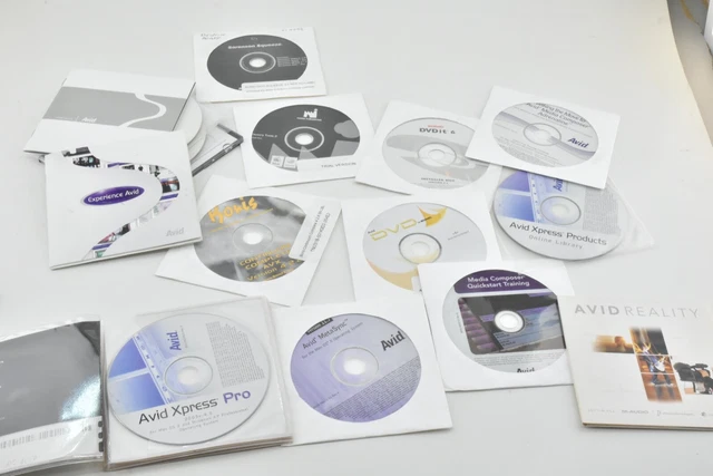 Logiciel vintage collection : AVID 2003 V4 MAC - CD/DVD D'ORIGINE BORIS SORENSON