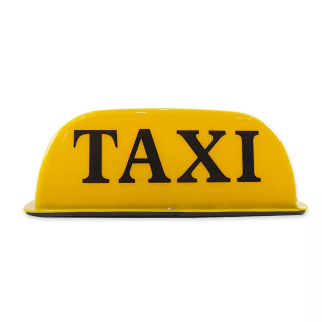 TAXI-LED-SCHILD, MAGNETISCHES DEKORATIVES Auto-Taxi-Dachschild, Cab-Signa  Yellow EUR 17,83 - PicClick DE
