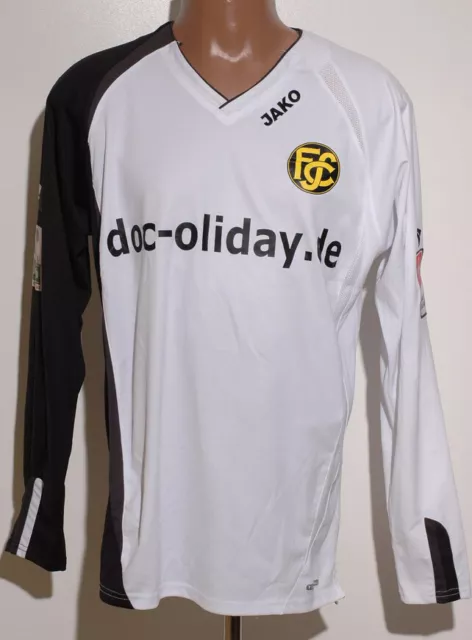 Schaffhausen Switzerland Match Worn Issue Home Football Shirt Jako Schlauri #20 2