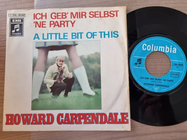 Howard Carpendale - Ich geb' mir selbst 'ne Party 7'' Vinyl Germany