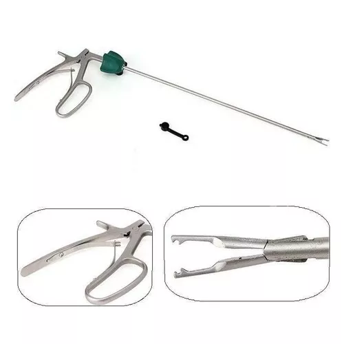 1pc - ø5mmX330mm Medical Endoscopy Laparoscopic Clip Applier For Hem-O-Lok Clamp