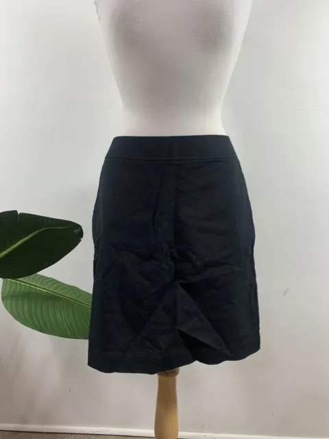 Merona Solid WOMENS Black Pencil Skirt Size 10