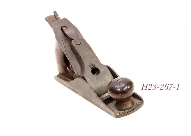 old "S" casting STANLEY TOOLS NO 3 smoother woodworking plane good wood