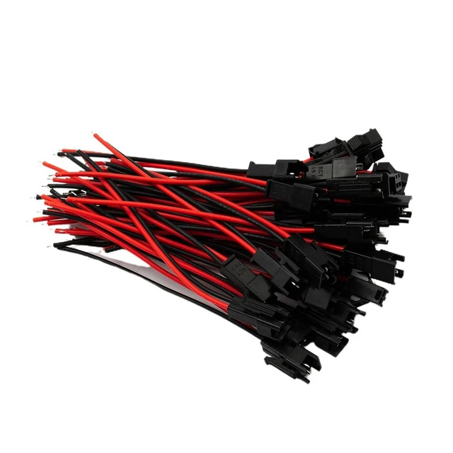 Jst Sm Connettore PVC Esterno; Stagnati Rame Interno Parti 22 Awg Accessori New