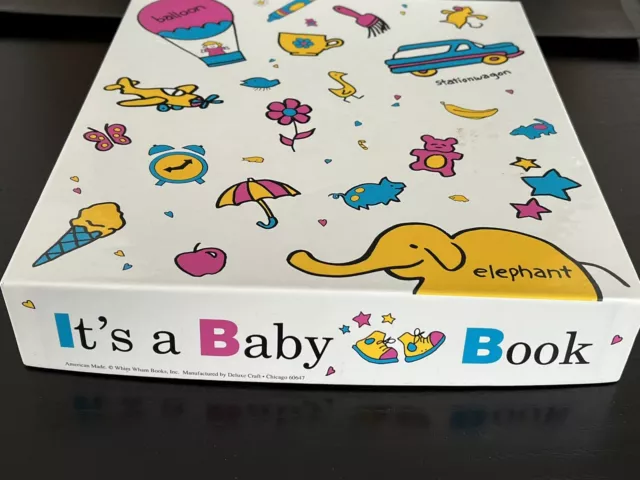 It’s A Baby Book Vintage NEW Whim Wham Book Shower or Birthday Girft Scrapbook