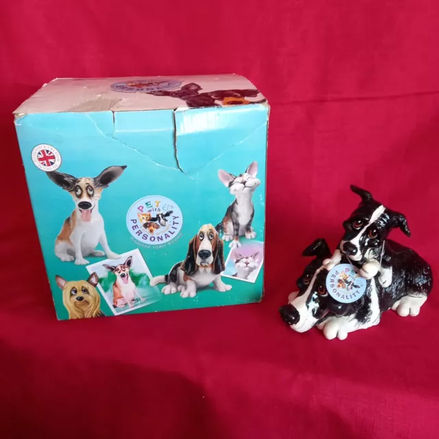 Highly Collectable, Pets With Personality Border Collie With Pups
