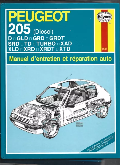 Peugeot 205 Diedel . Manuel D Entretien Et Reparation Auto