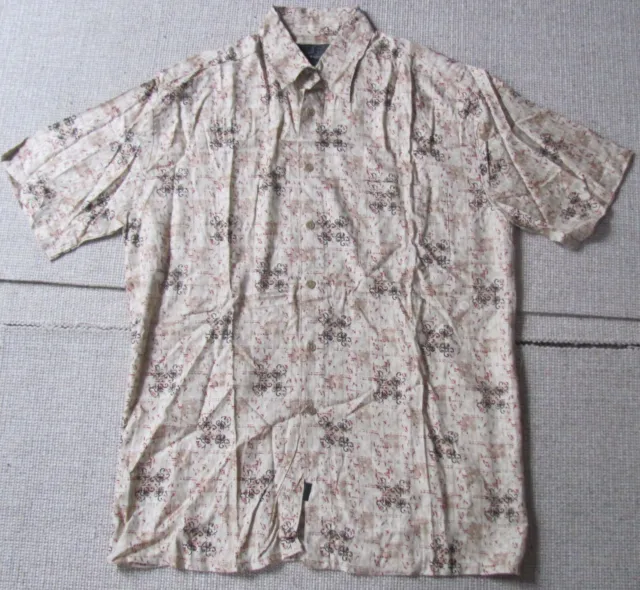 J. Ferrar Men’s Casual Shirt Medium Short Sleeves JC Penny NEW NWT 29J